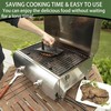 Hamburger Press Professional Heavy Duty Cast Iron Bacon Press Smasher