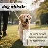 Pack of 2 Dog Whistles Rütter Callback, Silent Dog Whistle,