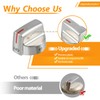atgestore 5304509064 5304509929 Stainless Steel Stove Knob Replacement for Frigidaire