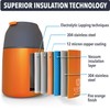 Insulated Food Flask - 530ml Stainless Steel Jar for Hot