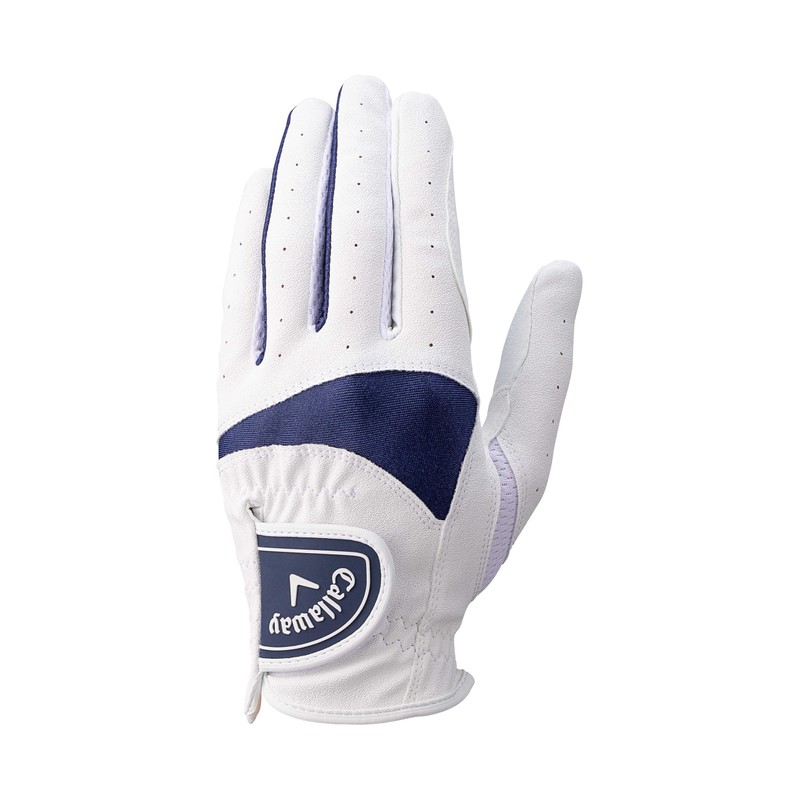 Callaway Solaire Dual WMS WHT/NVY 19 25 Gloves, 7.5 inches