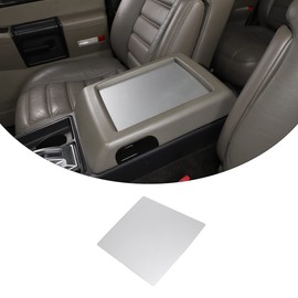 PIUGILH Car Interior Armrest Box Frame Cover Trim Fit for Hummer H2 2003-2007,Center Console Armrest Box Storage Box Cover Slot Sticker Car Accessories