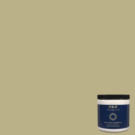 KILZ TRIBUTE Paint & Primer, Interior, Color Sample, Vintage Green, 8 Ounces