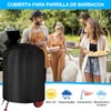 Cubierta para Parrilla de Barbacoa,300D funda asador weber de 29