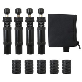 Misimain Upgraded Adjustable Auto-Stop Tire Air Down Kit (10-30 PSI) for Offroad Enthusiasts Tire Deflator - Calibrated Valves with ±2PSI Accuracy