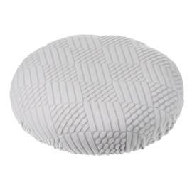 PATIKIL Stool Covers Round, Elastic Bar Stool Covers Washable Stool Cushion Slipcover Stretchy Bar Chair Seat Cover for 11-14 Inch Chair, Grey