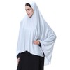 Ababalaya Women's Elegant Modest Muslim Islamic Ramadan Soft Lightweight Jersey
