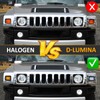 D-Lumina Smoked Len 3-Row Full LED Front Corner Marker Lights