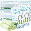 25 Count Extra Large Disposable Cooling Towels for Sports &