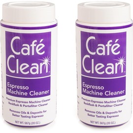 Stera Sheen - Café Clean - Professional Espresso Machine Cleaner - Premium Cleaner for At-Home Espresso Machines, Restaurant, & Cafe Quality Machines - Portafilter Cleaner - 20 oz Bottle (2 count)