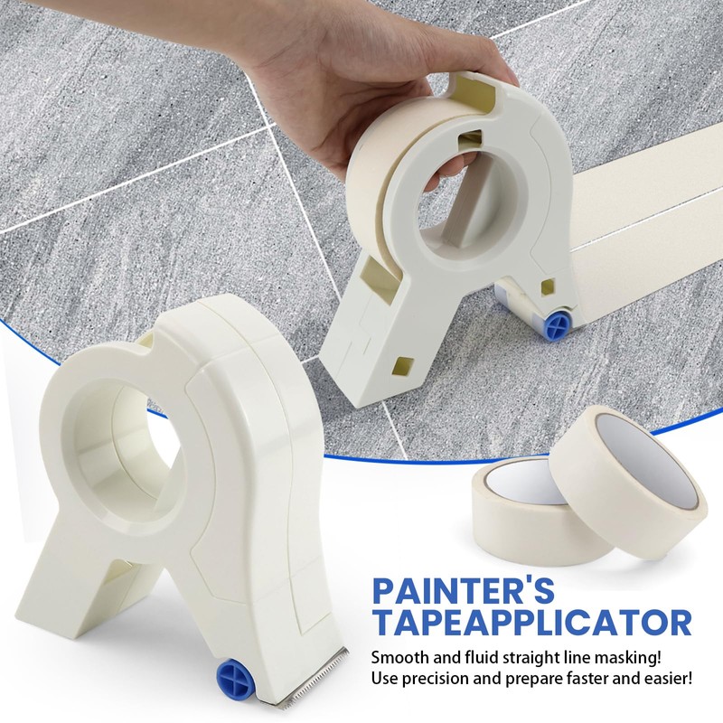 Masking Master Masking Film Tape Tool, Pre-Assembled Painter's Tape Applicator,