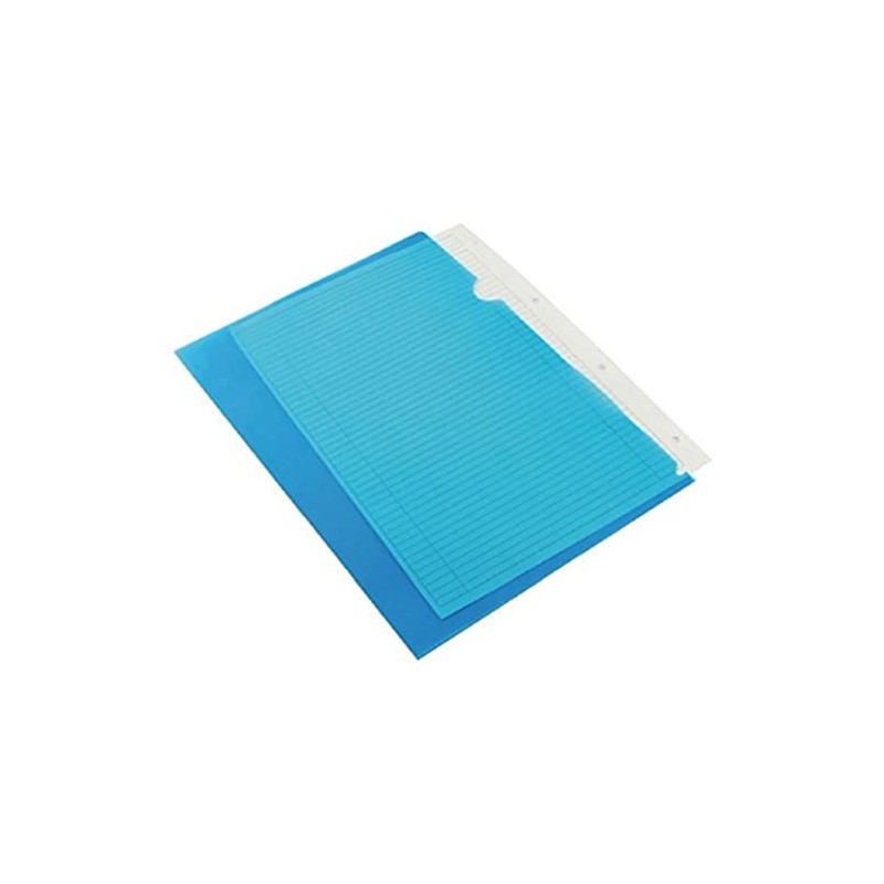 Q-Connect A4 Cut Flush Folder - Blue (Pack of 100)