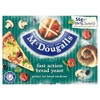 McDougalls Fast Action Bread Yeast Sachets, 56 g