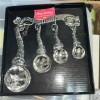 Ganz Christmas Holiday 4 Pce Set Measuring Spoons Peace Love