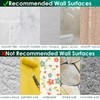 Jovware Shower Caddy Adhesive Replacement Stickers, Shower Organizer Adhesive Replacement