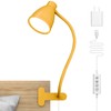 BOHON Clip on Light, 10W 38 LED Desk Lamp with