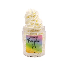 Pumpkin Pie Whipped Body Butter, natural lotion, organic, 8oz jar, made with shea butter, mango butter, coconut oil, almond oil