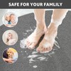 Yolife Triangle Shower Mat, 31.5" x 31.5" Loofah Corner Shower