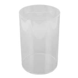 Clear Money Bank Large Capacity Drop Resistant Transparent Ballot Tip Box Acrylic Coin Saving Jar for Kids Adults S