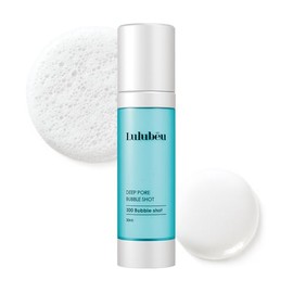 K-Beauty - Ampolla Deep Pore Bubble Shot, suero de preparación de poros profundos con espícula de cristal, PDRN y azuleno, sistema de 300 disparos para una piel más suave y clara