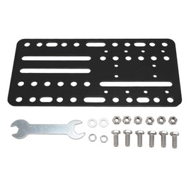 USB Handbrake Mount Plate, Universal Mount Bracket Plate for G25 G27 G29 T500 14 Bit PC USB Game Handbrake SIM Card, Compatible with for Driving Force Shifter, for TH8A Shifter