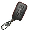 Leather Smart Key Fob Remote Cover for Toyota Vehicles