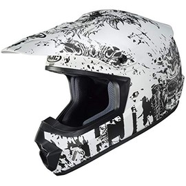 HJC CS-MX 2 Helmet - Creeper (Small) (White)