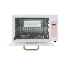 2-Tier UV Sanitizer and Dryer, Large Capacity Dryer Machine with 3 Functions, for Homes, Hotels, Beauty Salons, Spas, Dental Offices