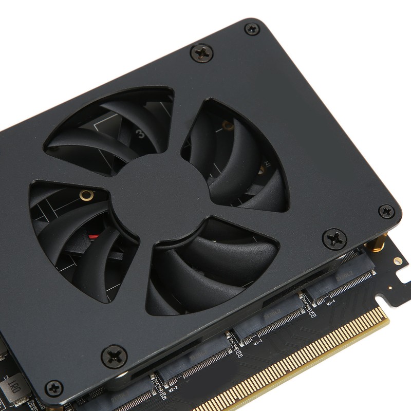 M.2 PCIE Adapter PCIe 4.0 X16 to 4 Port M.2