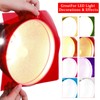 Outus 104 Pcs Cello Sheets Cellophane Colored Cellophane Sheets Translucent