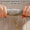 WonHey solara lux scrub cloths, 40PCS Multipurpose Dishwashing Rags, Non-Scratch