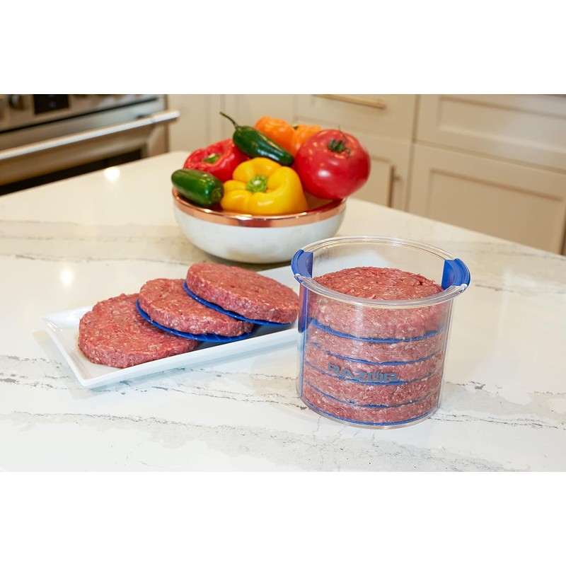 Mr. Bar-B-Q Razor Burger Press Caddy