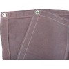 6 Ft. x 8 Ft. Brown 10 Oz. Canvas Tarp