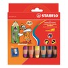 Stabilo Woody 88062 Multitalent Pencils 3-in-1 Pack of 6 in