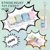 6-Pack Keyboard Fidgets: Adult Stress Relief & Time-Passing Toys -
