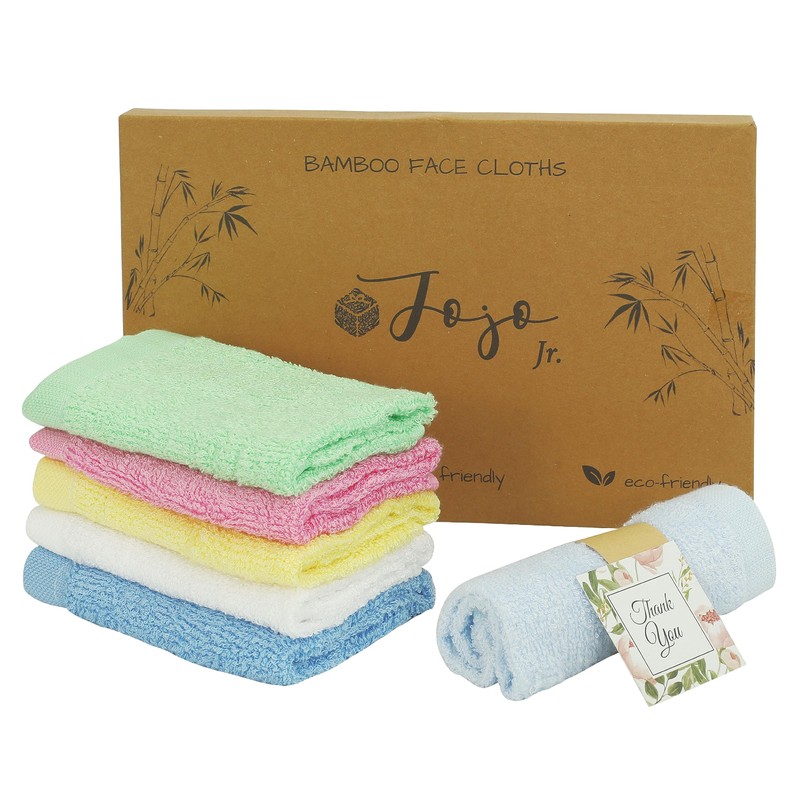 Baby Wash cloth (Coloured pack of 6, Classic)