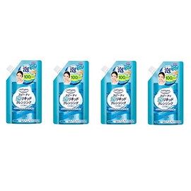 KOSE Softymo Speedy Foaming Liquid Cleansing Refill 6.1 fl oz (180 ml) x 4 Packs
