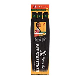 Sensationnel X-Pression Synthetic Braid - 3X PRE-STRETCHED 58 Inch (Color:27, Pack of 5)