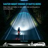 APECYC Bike Headlight, Rechargeable Smart Bike Lights with Wireless Remote