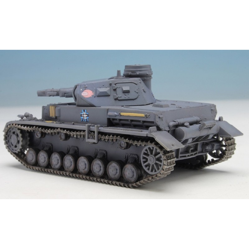 プラッツ ガールズ&パンツァー IV号戦車D型 あんこうチーム 1/72スケール プラモデル GP72-9