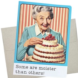 Funny Birthday Card for Men and Women (1 Premium Card, 5X7 Inch) bday card for boyfriend or husband birthday card - 1022