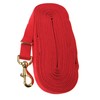 Kincade Lunge Rein, Red, 8m