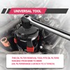 Universal Oil Filter Wrench with 1/2'' Adapter 3/8'' Square Drive