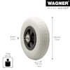 Wagner 04820201 Puncture Proof PU Foamed Wheel Diameter Wheel 200