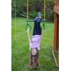 Eastern Jungle Gym Heavy-Duty Ring Trapeze Bar Combo, Large 20"