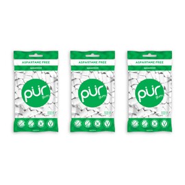 PUR Gum Spearmint, 55Count, 3 Pack