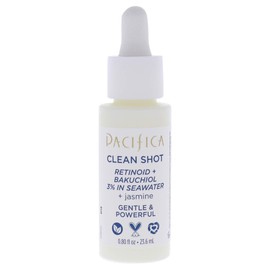 Pacifica Clean Shot Retinoid and Bakuchiol 3 Percent In Seawater Unisex 0.8 oz