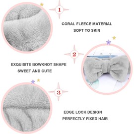 Spa Makeup Headband – Soft, Fluffy Hairband for Makeup, Skincare & Spa – Adjustable, Comfortable Fit in Vibrant Colors, Non-Slip & Stretchy Fabric