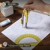 Mr. Pen- Compass and Protractor Set, Yellow, Compass Geometry Tool,