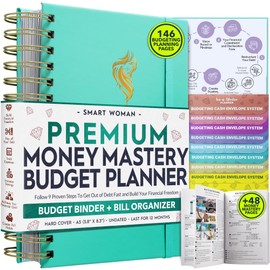 Financial Planner & Monthly Budget Planner and Monthly Bill Organizer - 12 Month Journey to Financial Freedom, Monthly Budget Book Planner | Much More Then Just a Budgeting Planner or Finance Planner